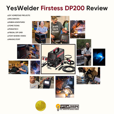 YesWelder Firstess DP200 Review - Multi-process MIG Welder With Pulse and Dual Pulse