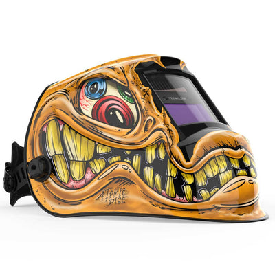 Solar power welding helmet