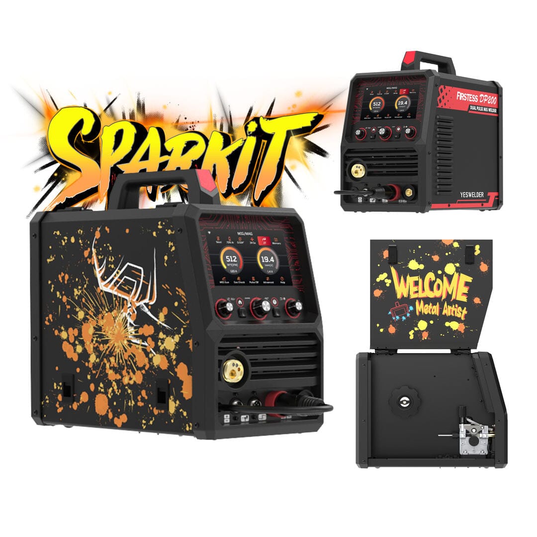 DP200 dualpulse MIG welder Sparkit Edition