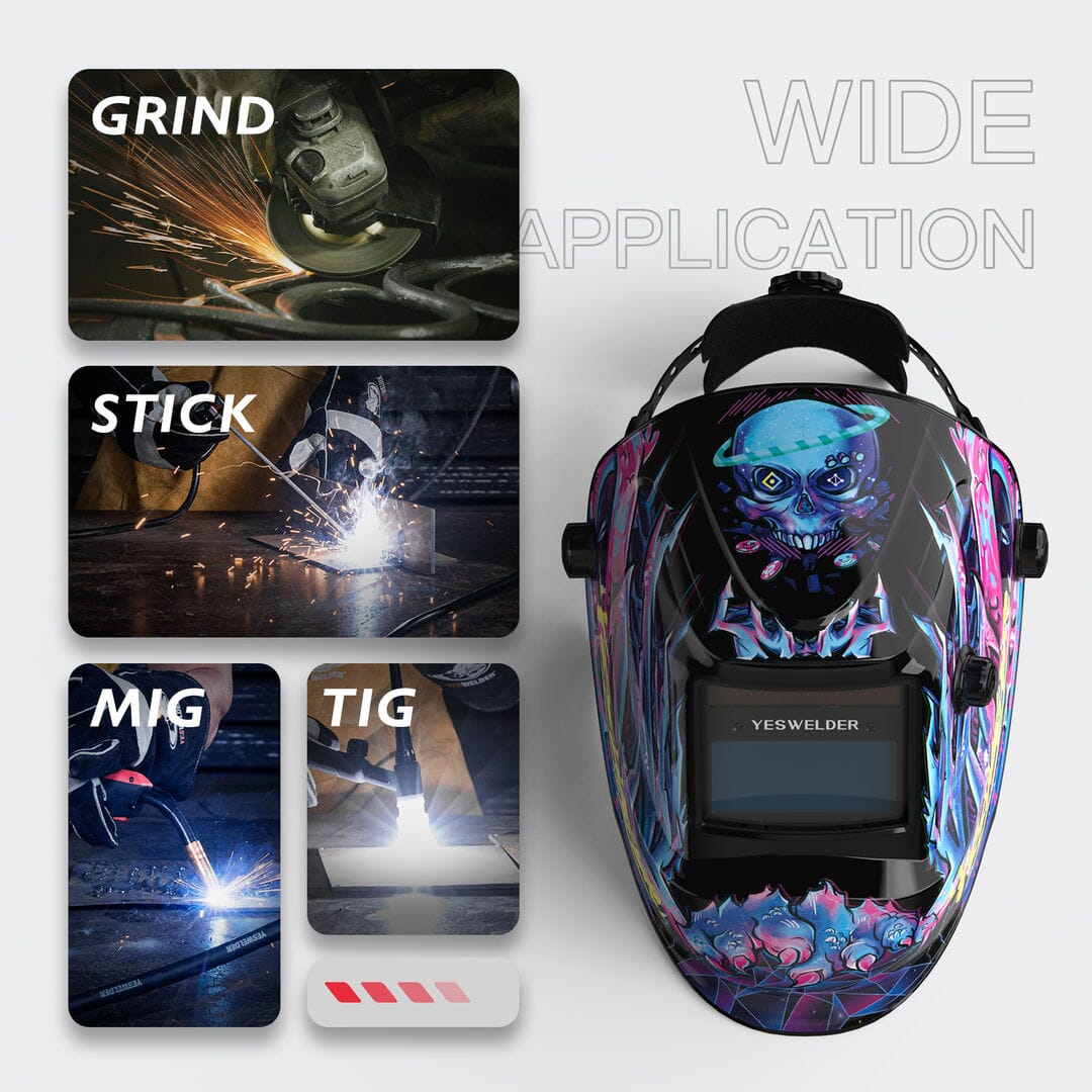 YESWELDER  Powered Auto Darkening Welding Helmet