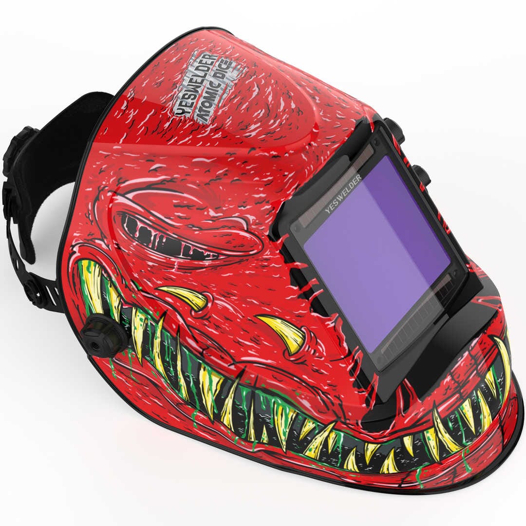 Solar powered Auto-Darkening Welding Helmet