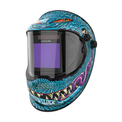 Graphic Auto-Darkening Welding Hood