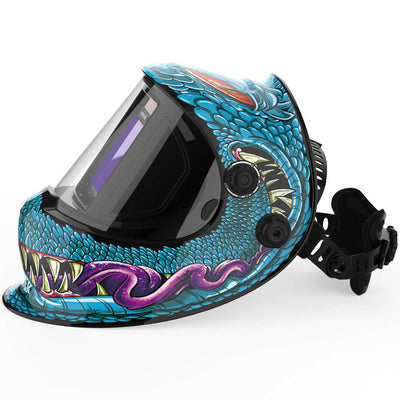 Solar Powered Auto-Darkening Welding Helmet