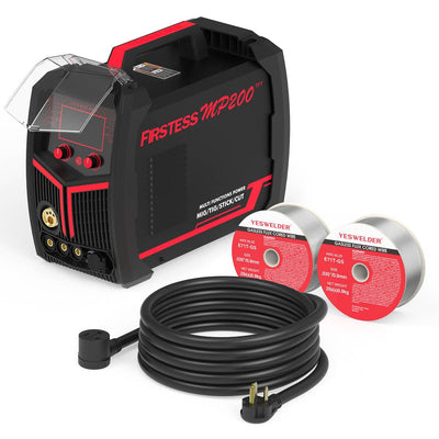 FIRSTESS MP200 5-in-1 Welder & Cutter Hardware > Tools > Welders & Plasma Cutters YesWelder Welder+Extension Cord+Flux Wire 