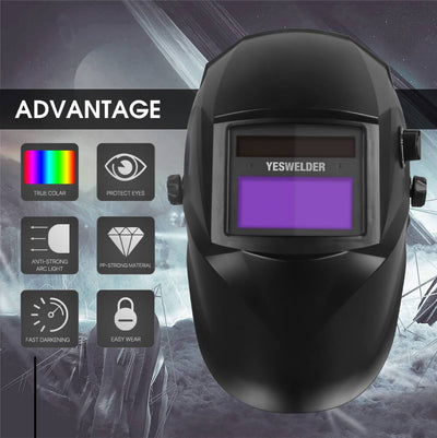 Auto Darkening Welding Helmet | EH1002 - YesWelder