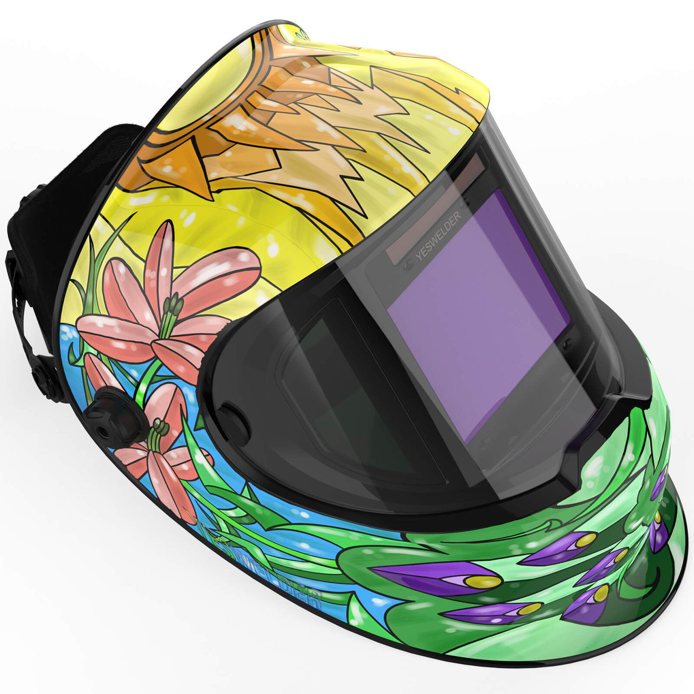 Auto Darkening Large View Welding Helmet 