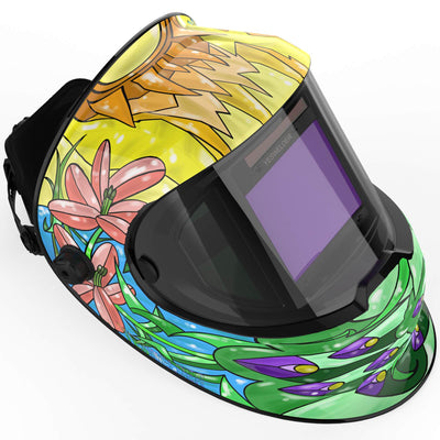 Auto Darkening Large View Welding Helmet 