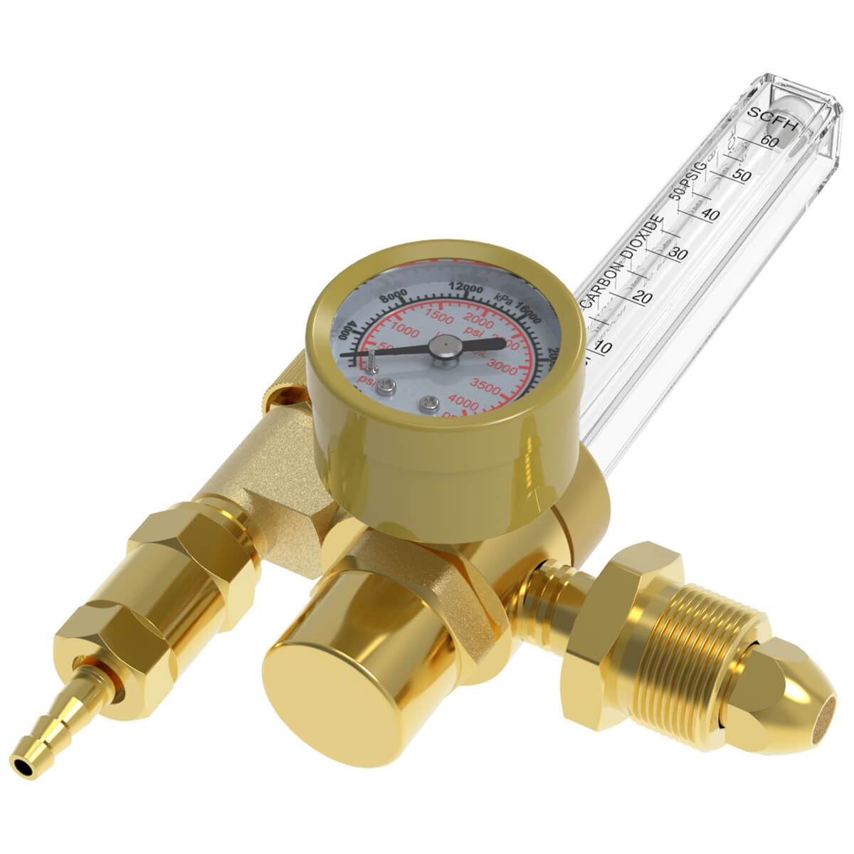 YesWelder® Flow Meter Gas Regulator for Argon/CO2 Welding - YesWelder