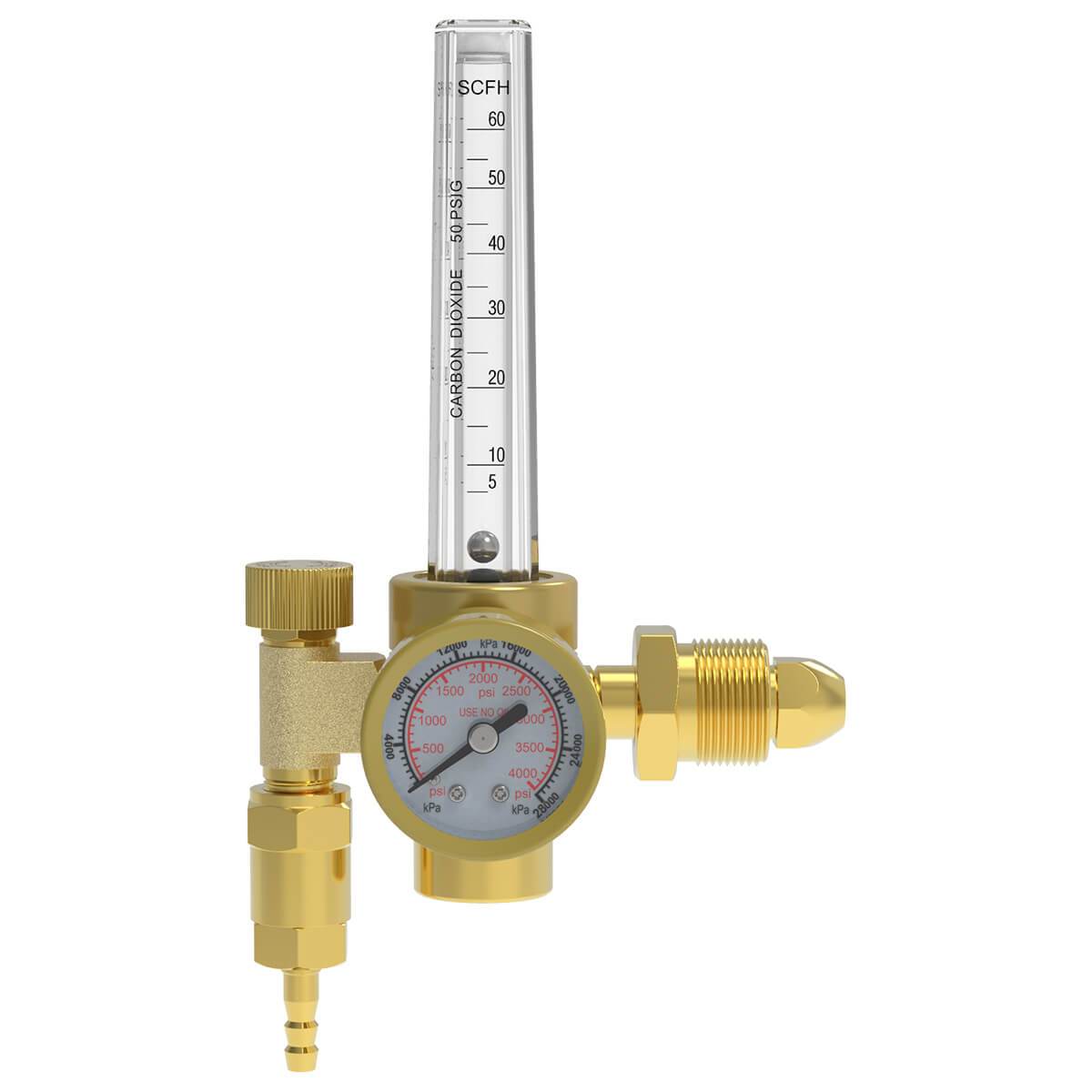 YesWelder® Flow Meter Gas Regulator for Argon/CO2 Welding - YesWelder